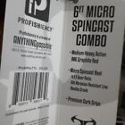 Lot Of 3 Profishiency Camo Spincast Micro Reel 6-foot   2-piece Rod  Med Heavy