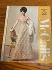 Rare Vintage 1966 December Mccalls Sewing Pattern Book Catalogue 