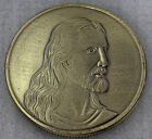   Jesus Christ   Last Supper Bronze Plated  metal Coin  great Religious Keepsake 