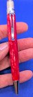 Tornado By Retro 1951 Ruby Red Marbled Ball Point Pen Pre-owned Early 2000s