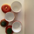 Vintage Hazel Atlas Kix Cereal Promo Fruit Milk Glass Jam Jars 1930   s - 50   s