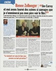 Vtg 2000 Renee Zellweger French Pictorial interview 2-pages Split 21x27cm Ent 98