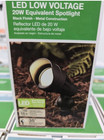Qty 2   New Hampton Bay Outdoor Integrated Led Low Voltage Landscape Spot Lights