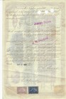Birmingham Alabama- Historic Sloss Iron   Steel Co  1893 Stock Certificate Rare