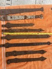 Antique Barn Door Straps  Lot Of 8  1800s
