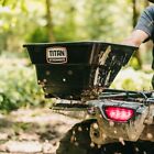 Titan Attachments 12 Volt Atv utv Broadcast Spreader  80 Lb Capacity