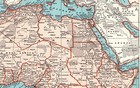 1943 Vintage Africa Map Antique Atlas Map Of Africa Gallery Wall Decor 2244