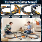 Slot Car Race Track Set Electric Powered Race Track Dual Racing Car Track Set