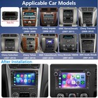 Car Radio Stereo Dvd Apple Carplay For Tahoe Yukon Silverado Traverse 2007-2013
