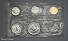 1957 Proof Set Us Mint Silver Coin Lot Original Envelope Coa
