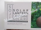 Pottery Barn Soji Stella Globe Solar Indoor Outdoor Lantern Copper 12   4487