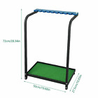 Golf Club Display Rack Metal Golf Putter Storage Organizer 9 Clubs Floor Stand