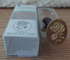 Spellbinders Wax Seal Stamps   Floral Jewel  Congrats  Happy Birthday  Lush Leaf