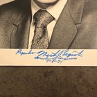 Nick Begich Signed Vintage 1971 Photo Alaska Congressman Disappeared Hale Boggs