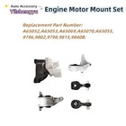 5pcs Engine Motor Mount Kit Compatible With Cr-v 2012 2013 2014 L4 2 4l 