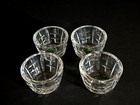 Set Of 4 Rare Waterford Crystal Open Salt Dips   Cellars   2 3 4   Tea Lights