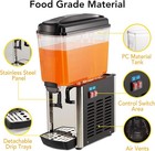 4 8 Gallon Beverage Dispenser With Thermostat For Beverages Drink Commercial Us