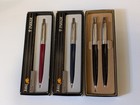 New  Vintage Parker Jotter Pens And Pen Pencil Set   Excellent 
