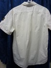 Belstaff White Short Sleeve Shirt 100  Cotton Size M - Z 3104
