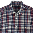 Gap Flannel Plaid Button Down Shirt Sz Large
