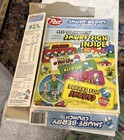 1983 Smurf Berry Crunch Cut Cereal Box 24 Pics Miss 5tabs Sign Promo Post Papa