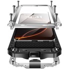For Iphone 15 16 17 18 Pro Max Case Heavy Duty Metal Cover Glass Screenprotector
