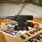 Ford 1920 Cast Iron Anvil Paperweight With Antique Finish  4 5  X 3  