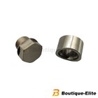 O2 Oxygen Sensor Weld On   Weld In Bung Plug   Nut Cap Kit M18 X 1 5