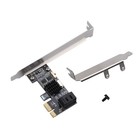 Pci Express Pcie To Sata3 0 2-port Sata Iii Expansion Controller Adapter Card 6g