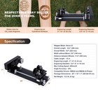 Omtech 4 Wheel Rotary Axis Attachment For 50w And Up Co2 Laser Engraver Cutter