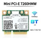 Intel Dual Band Wireless-ac 7260 Wifi Bluetooth Mini Pcie Wifi Card Forpc Laptop