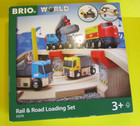 Brio World  33210 Rail   Road Loading Train Set New