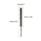 10pcs 304 Stainless Steel Bore Brush 12mm Dia 4 5  Cleaning Twisted Wire Brush