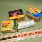 Vintage Kodak 35mm Film Lot 4 Rolls  Slide  Negative  Ektachrome Ektar 800 Films
