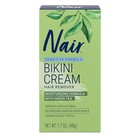 Nair Bikini Cream With Green Tea Sensitive Formula for All Skin Types 1 7 Ounce
