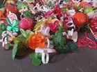 Cake Toppers Cupcake Picks Rings Assorted Occasion Holiday Plastic Seasonal Lot