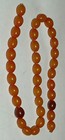 Vintage Baltic Amber   Honey Bakelite 35 Prayer Beads Rosary Islamic Necklace
