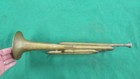 Antique Brass Military Bugle Rare Frank Holton Legionnaire With 1 Valve Estate