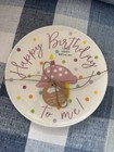 Birthday Girl Singing Plate