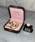 Vintage Juicy Couture Ring Pendant Necklace With Box   Splash Perfume From 2000s