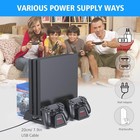 Oivo Cooling Stand  Cooling Fan Cooler For Playstation 4 Ps4  Ps4 Pro  Ps4 Slim 
