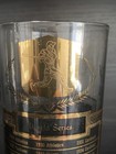 Vtg 1950 s Baseball World Series Us Champions Men s Singles Gold Highball  Glass
