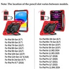 Heavy Duty Shockproof Stand Case Cover For Ipad 11th 10th 9th 8th 7th 6  5th Gen