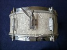 Vintage 1950s-60s Gretsch Dixieland 5 5  X  14 Snare Drum - White Pearl