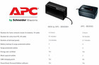 Apc Back   ups 600va Be600m1 Battery Backup   Surge Protector     7 Outlets  1 Usb