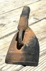 Antique  7 Cast Iron Sad Iron Clothes Door Stop Rustic Vintage Farm House