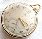Antique Elgin Pocket Watch Runs Serviced Gold Filled 14s 15j Model 5 1944