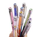      Crystal Gem Top Rhinestone Diamond Metal Ballpoint Ink Pen Choose Color      
