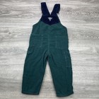 Oshkosh B gosh Overalls 3t Toddler Corduroy Boys Cargo Pockets Classic Vintage