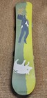 Burton Uninc 158 Cm Snowboard Green White Used Rare Read